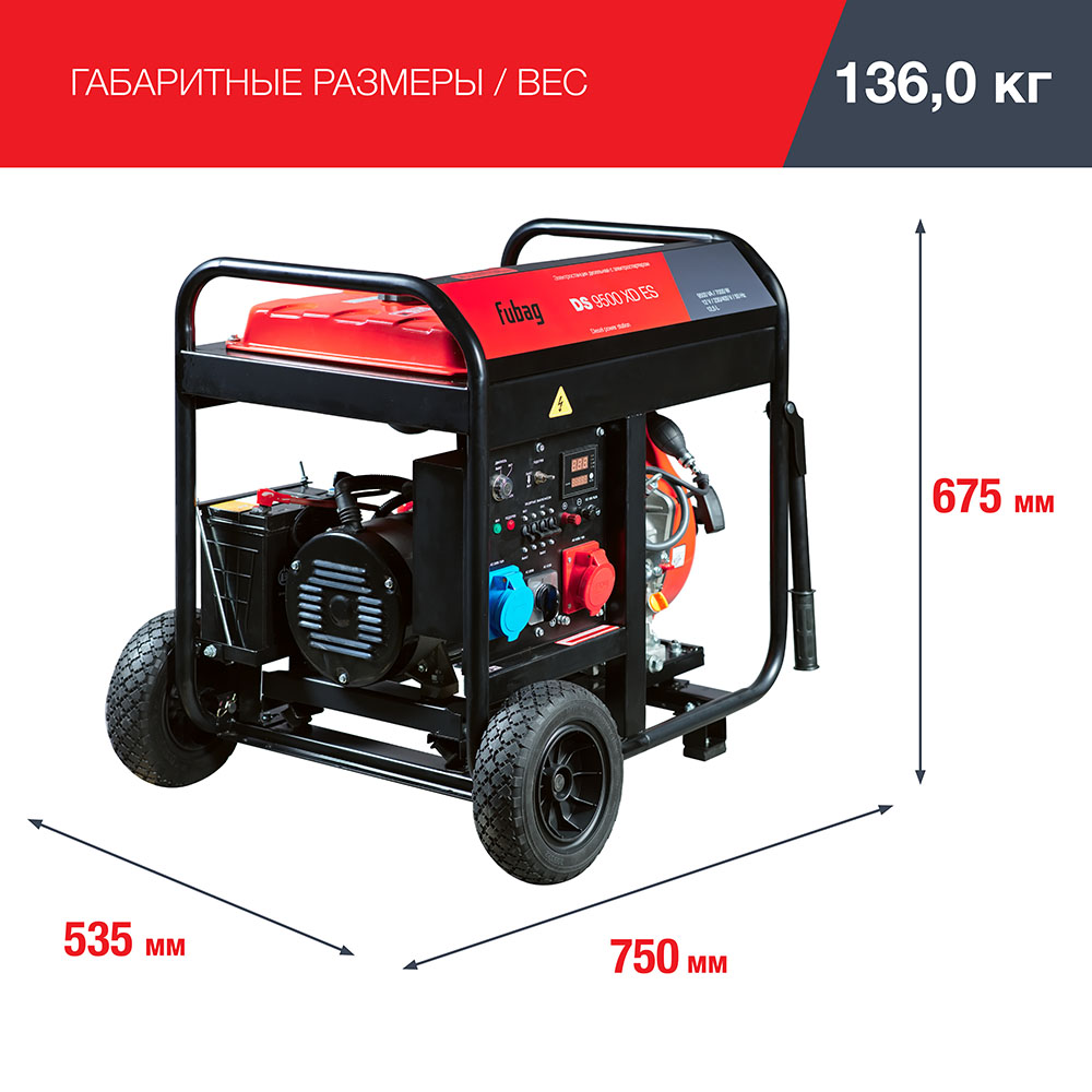 Электростанция дизельная DS 9500 XD ES
