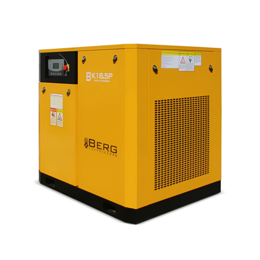BERG BK-18,5-10 IP55 с частотным преобразователем